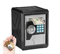 Banca di moneta elettronica, cassetta di risparmio con password - Scatola della macchina per il risparmio - Banca di monete sicura, blocco con codice password, giocattoli per lattine per il
