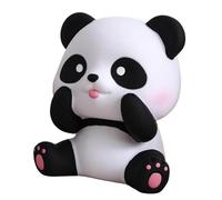 Banca Di Monete Del Panda Dei Cartoni Animati - Scatola Di Risparmio In Vinile, Decorazione Carina Per Figurine Da Tavolo, Supporto Per Riporre Contanti Di Grande Capacità, Barattolo Di Deposito Per I