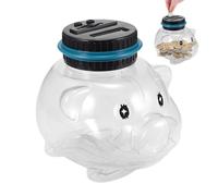 Banca di Monete Elettronica, Banca di conteggio Monete Digitale | Stoccaggio automatico Contatore | Contatore Digitale Trasparente, Forma Animale Scatola di Risparmio di