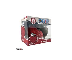 Banca di pezzi figura One Piece Op-Op Fruit Plastoy 16 cm Verde e rosso - Nouvo