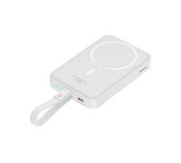 Banca di potere BASEUS Magnetic Mini MagSafe 20W 10000 mAh, Bianco