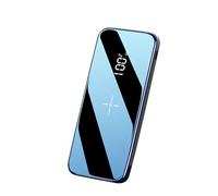Banca di potere del computer portatile della Banca di potere/Banca di potere senza fili, alimentazione mobile dello schermo del display digitale, ricarica rapida 20000mAh (10000mA/nero)