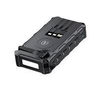 Banca Di Potere Impermeabile - Caricatore Solare Portatile, Pacchetto Di Ricarica Rapida Ad Alta Capacità | Dispositivo Esterno con E Allarme Sos, Attrezzatura Di Emergenza per Donne, Uomini,