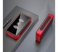 Banca di potere, pannello batteria di ricarica wireless Caricabatterie esterno per telefoni cellulari di grande capacità