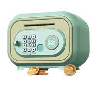 Banca Di Risparmio con Serratura Chiave - Scatola Sicuro in Contanti, Contenitore Monetario Di Simulazione Di Password | Budget Teaching Toy for Kids, Coin Holder Piggy Bicgy for Adults, Secure Saving