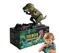 Banca di soldi per bambini, banche per bambini | Novità caso di cambio dinosauro,Banca di denaro musicale per bambini di 3 anni Saver di monete elettroniche per la decorazione della camera da letto Ho