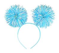 Banca di tinsel con palline per bambini strisce di lamina testa boppers glitter natalizi per capelli per la fascia per le prestazioni del cosplay per i capelli boppers boppers