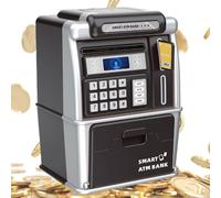 Banca money elettronica per bambini - Interactive ATM Toy con scanner di bollette automobilistiche, ID moneta | La scatola di risparmio educativo insegna alfabetizzazione finanziaria, un regalo