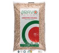 Bancale Bravo Pellet: 70 sacchi da 15 kg, certificato ENPLUS A1, NOSTRANO privo di additivi 100% legno vergine, Il Segreto per un Riscaldamento Sostenibile e Impeccabile nel Tuo Camino o Stufa