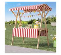 Bancarella portatile con tenda impermeabile per eventi all'aperto e vendita su strada, facile installazione, baldacchino resistente, ideale per mercati agricoli e festival