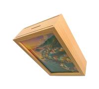 Banche Monete Innovative Frame Foto Scatola In Legno Multifunzione Display Immagine Per Coppia Per Risparmiare Display Salvataggio Sicuro Da Sogno Condiviso
