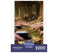 Banchetto del Giardino Incantato Puzzle 3D 38x26cm/1000pcs Gioco Creativo E Educativo Rilassante Per Adulti Decorazione E Regalo