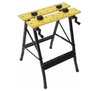 Banchetto Lavoro Pieghevole 61x56x79 Banco con 4 Morsetti Max 100Kg - 1661
