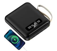 Banco Batteria A Ricarica Rapida, Banco Batteria Mobile - Caricabatterie Per Cellulare Da 5000 MAh | Di Ricarica Per Display Digitale Ultraleggero Per L'uso In Viaggio Sul Posto Di Lavoro