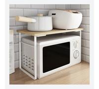 Banco da cucina - Supporto per microonde, pane, caffè, spezie, pentole e padelle, soluzione salvaspazio per chef domestici
