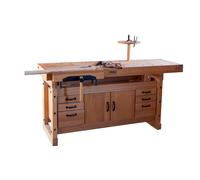 Banco da falegname ELITE 2000 di Sjöbergs + accessori large silver