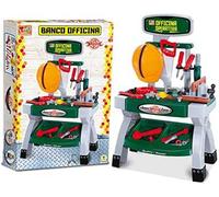 Banco da Lavoro Bambini di Attrezzi Accessori 2 Anni Giocattolo Gioco Pezzi Giocattoli Trapano con numerosi Pezzi Piano apprendimento Costruzione Ragazzi Regalo Cassetta Casco