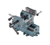 Banco da lavoro con morsa a movimento bidirezionale Pinze piatte a croce di precisione pesante industriale Banco a morsetto a croce da 3 pollici a 4 pollici(4 inch)