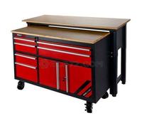 Banco da lavoro con ruote 6 cassetti HOLZMANN wewa1216set