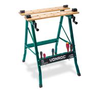 Banco da lavoro in legno di bambù, portata 150 kg VONROC