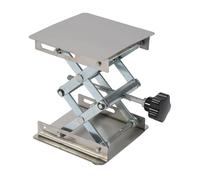 Banco da lavoro manuale in acciaio inox regolabile in altezza for la lavorazione del legno e applicazioni di laboratorio(20cm)