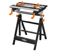 BANCO DA LAVORO REGOLABILE IN ALLUMINIO 605877-107 CM - T N44-700