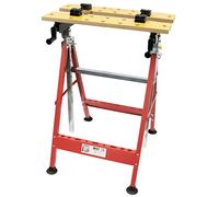 CAVALLETTO BANCO PIANO LAVORO PIEGHEVOLE RICHIUDIBILE CON MORSE HOLZMANN WST10