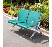 Banco dei posti a sedere della reception con i braccioli per le aree di attesa di conferenza dell'atrio dell'ufficio