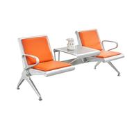 Banco dei posti a sedere della reception con le braccia per le lobby dell'ufficio, dell'aeroporto e dell'ospedale