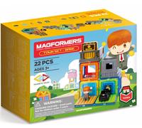 Banco della città di Magformers costruzione di 22 pezzi