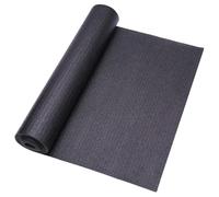 Banco di lavoro da lavoro, tappetino da banco da PVC Anti Slip Black Black Banch Mats impermeabile da tagliare per levigatura per routing Woodworking 16.1x192, 1 pollici, tappetino