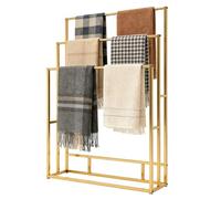 Banco di mostra diritto della sciarpa del pavimento, scaffale | Organizzatore di sciarpa da pavimento con design in metallo per display al dettaglio e stoccaggio efficiente