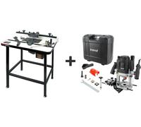 Banco fresa Trend WRT con fresa verticale T8EK large silver