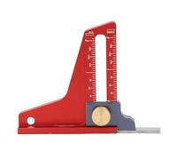 banco, misuratore di altezza 0 a 5,1 cm, righello per la lavorazione del legno, per fresa a lama a nastro