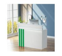 Banco per ricevimenti a doppio strato, con cassetto bloccabile, versatile, per hall e lounge (F lunghezza 100 cm)