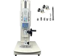 Banco prova forza digitale con display LCD, morsetto regolabile e posizione modulo, corsa 220 mm, misurazione accurata