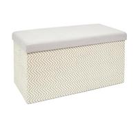 BANCO-PUF PLEGABLE TRENZADO GR