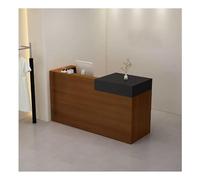 Banco reception moderno per hotel e cliniche elegante bancone anteriore da ufficio Dimensioni: 90 x 50 cm (35,4 x 19,6 pollici) Perfetto per spazi commerciali e aziende.