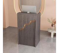 Banco reception per saloni e supermercati, perfetto per barbieri, uffici e negozi di abbigliamento, design elegante e durevole salvaspazio migliora l'esperienza del cliente