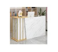 Banco reception per supermercato, negozio, hotel o salone - moderno banco cassa per cassa, salone di bellezza, negozio di abbigliamento e aree di ricezione