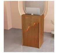 Banco registratore di cassa in legno per ufficio, clinica, negozi al dettaglio, supermercati, minimarket, hotel, 60 cm, elegante e funzionale
