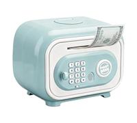 Bancomat per bambini | Giocattolo sicuro per contanti e monete, con codice e password digitale, banca elettronica | Ideale per contare, salvare, fascia d'età 3-12, ragazze, adolescenti, regalo di comp