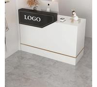 Bancone For Reception Moderno Con Cassetto Chiudibile A Chiave For Ufficio/salone Di Bellezza,Tavolo Da Banco Anteriore In Legno For Cassa,Tavolino Da Caffè For Computer Da Appoggio Di Grandi Dimensio