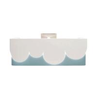 Bancone Reception, Pronto All’Uso, con Cassetti con Serratura e Illuminazione LED per Asili Nido, Scuole e Centri Educativi(Blue,150cm)