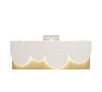 Bancone Reception, Pronto All’Uso, con Cassetti con Serratura e Illuminazione LED per Asili Nido, Scuole e Centri Educativi(Yellow,150cm)