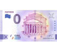 Banconota da 0 Euro Italia · Roma · Pantheon · Souvenir Zero €