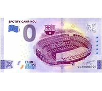 Banconota da 0 Euro Spagna · Spotify Camp NOU · Barcellona · Souvenir Zero €