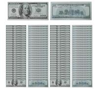 Banconota da un dollaro - valuta statunitense da collezione per l'istruzione o l'esposizione | Design realistico con alti dettagli, puntello per insegnamento, decorazione o collezionisti 15 x 6,2 cm