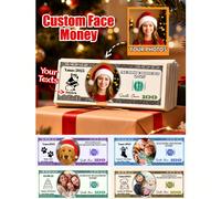 Banconote da 100 dollari personalizzate 20/40/60/80/100/200/400 stampe, banconote da un dollaro personalizzate con la tua foto, banconote per feste di addio al celibato/nubilato, banconote per eventi 