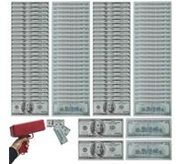 Banconote di dollari finte - Design reale - Soldi adatti per cinema e teatri, valuta pseudo che possono essere utilizzate come materiali di apprendimento, banconote fittide